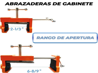 ABRAZADERAS DE GABINETE (X4)